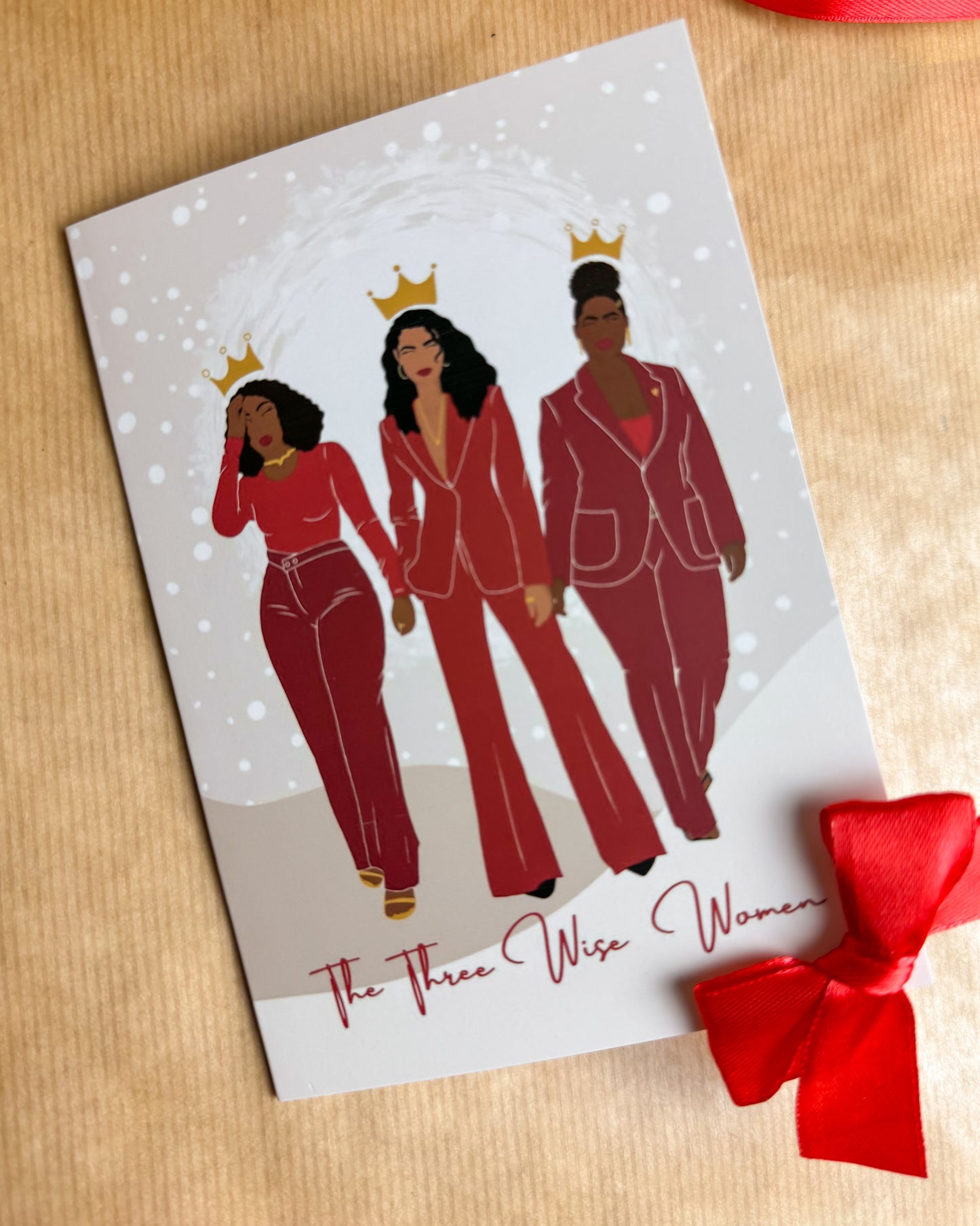 Three Wise Black Women Midi Christmas Card’s