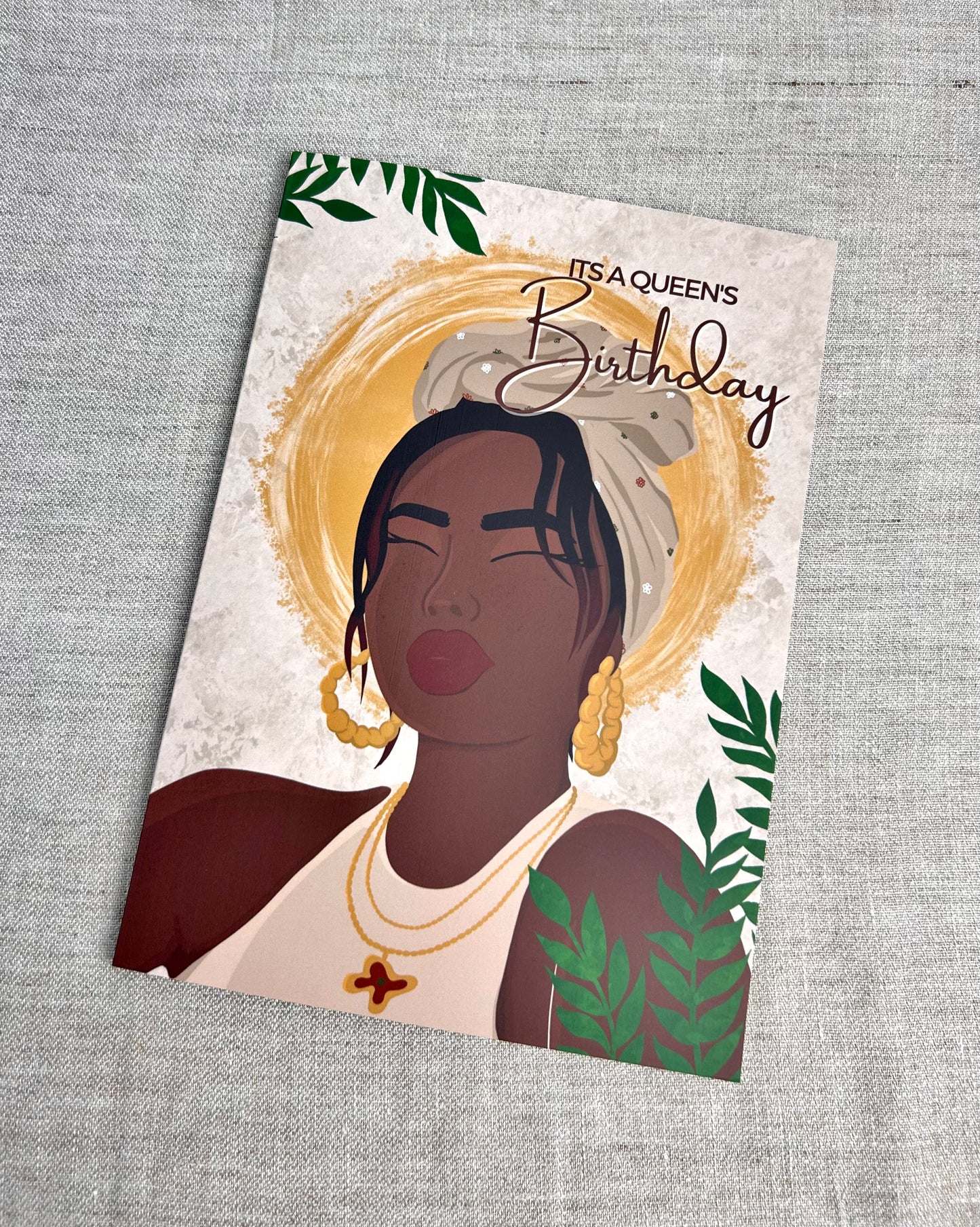 Zoa's -It's A Queens Birthday Card