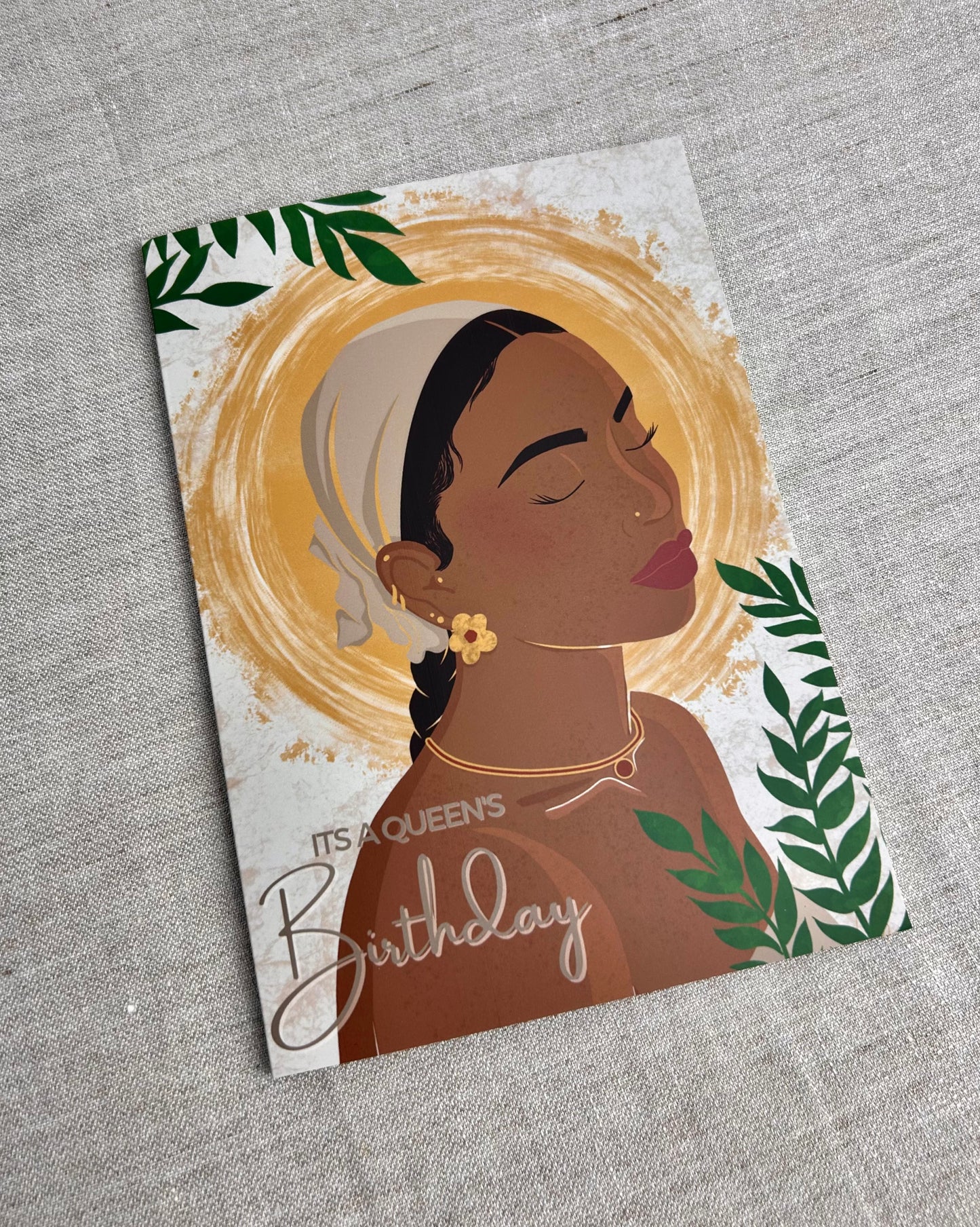 Sadé's - Its A Queens Birthday Card