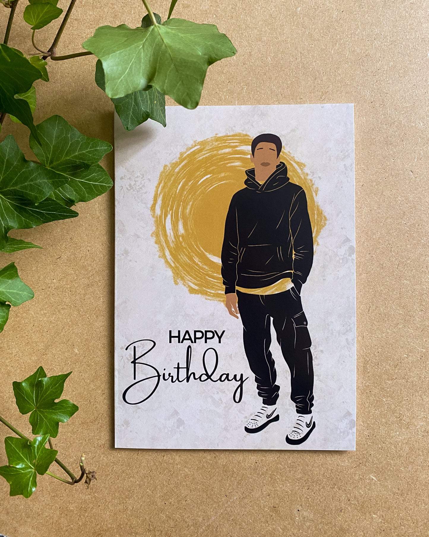 Blake’s Happy Birthday Birthday Black Boy / Man Card.