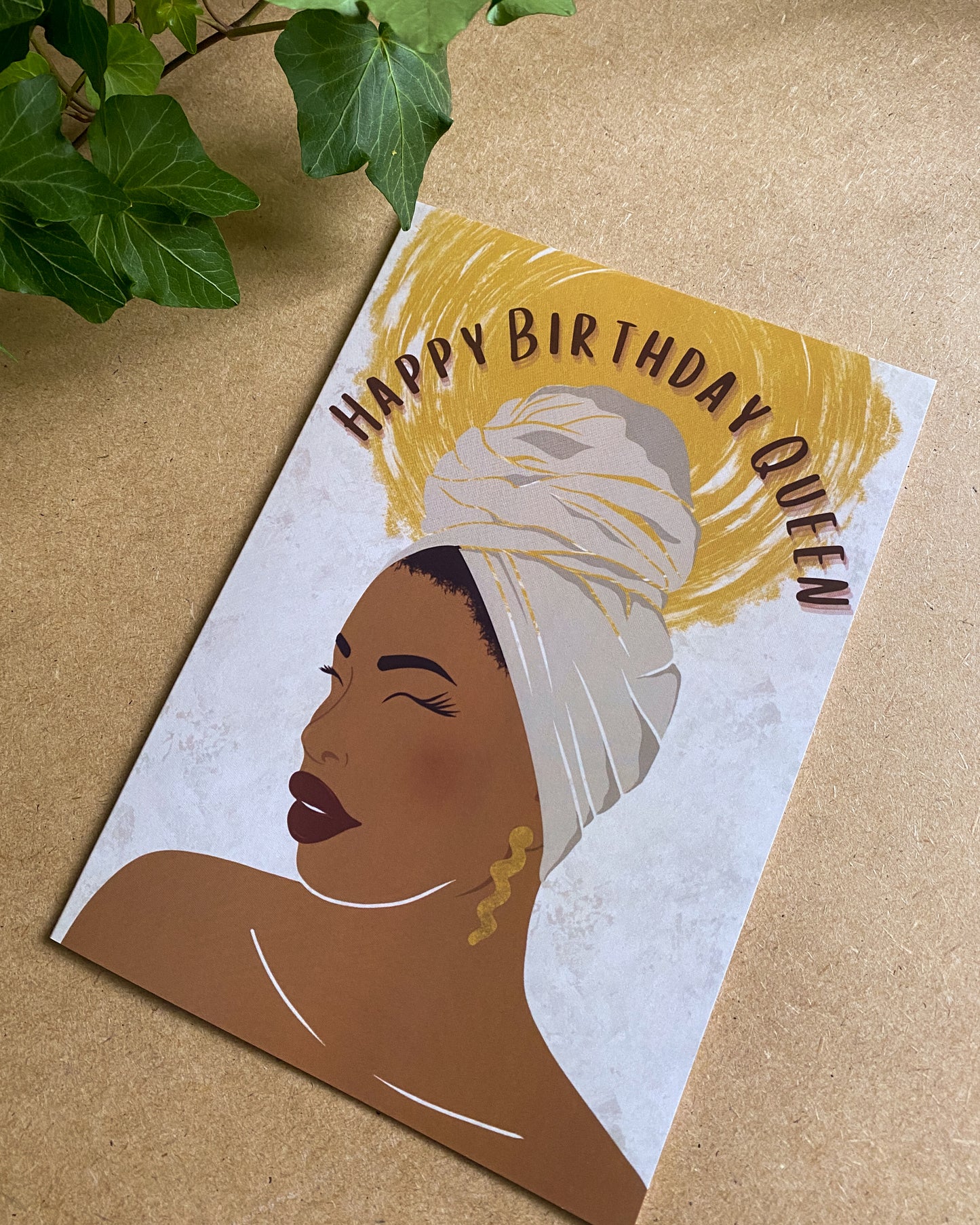 Happy Birthday Queen Birthday Card - Woman Birthday Cleo