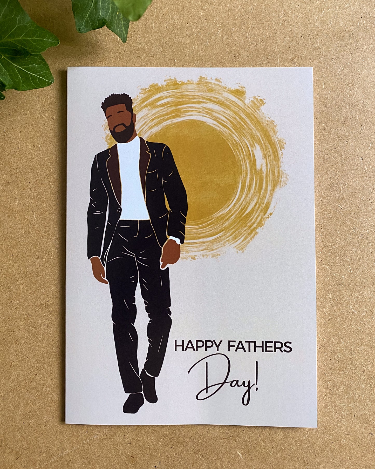 Happy Fathers Day Suited & Booted Card.