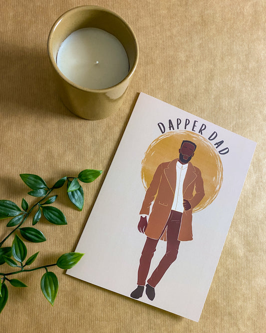 Dapper Dad Fathers Day Card.