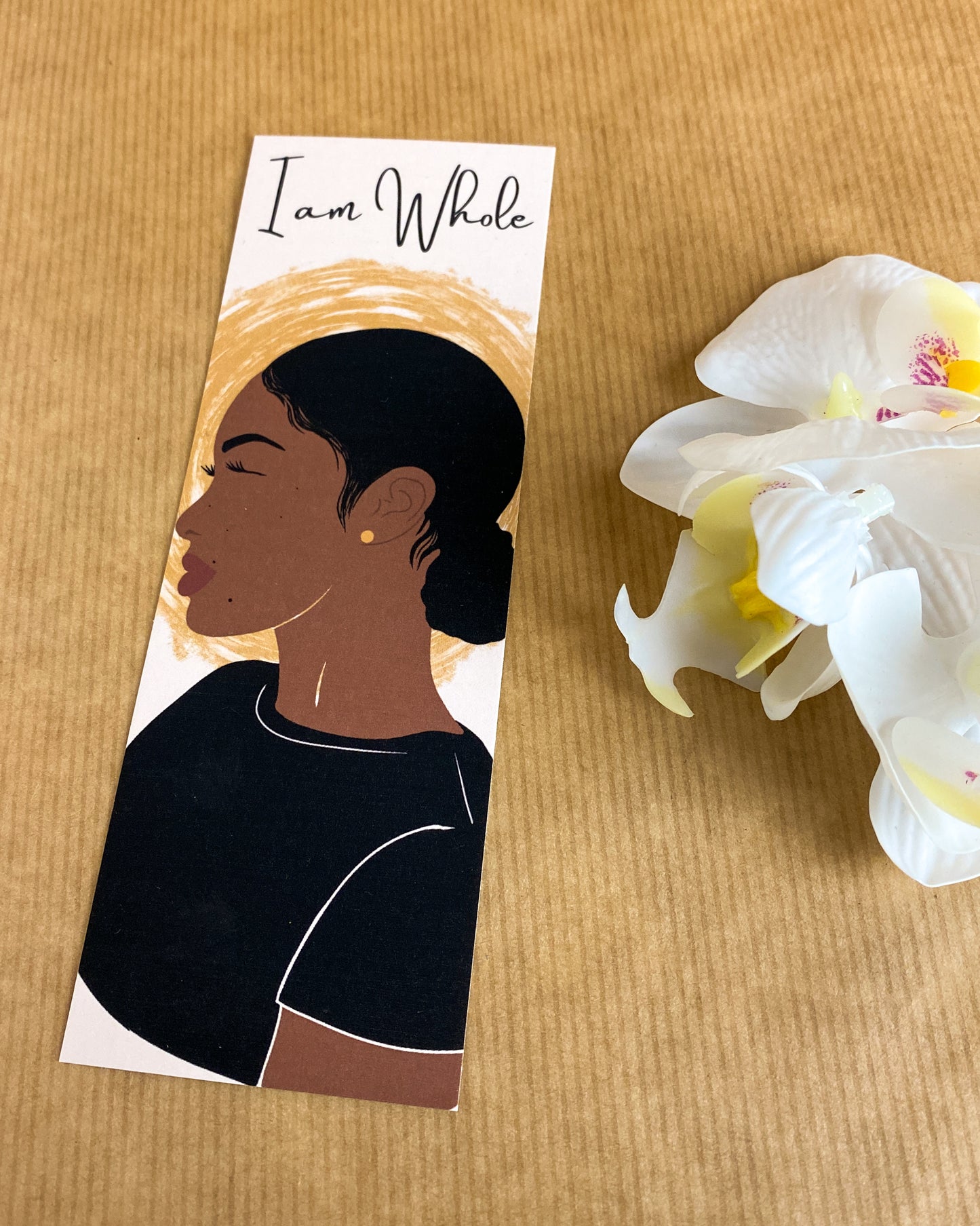 4 Pack “I Am” Black Woman Affirmation Bookmark Set.