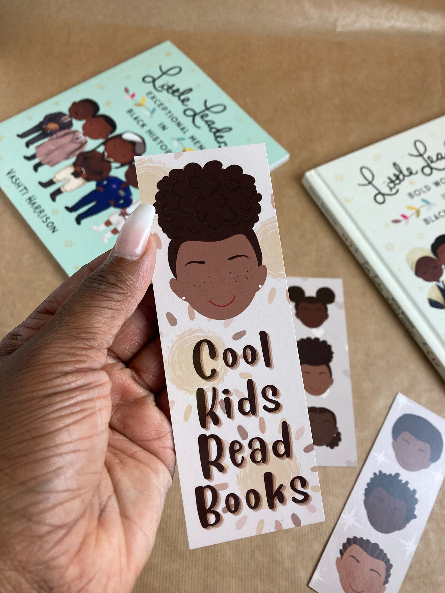 Cool Kids Read - Girl Bookmark -Zah
