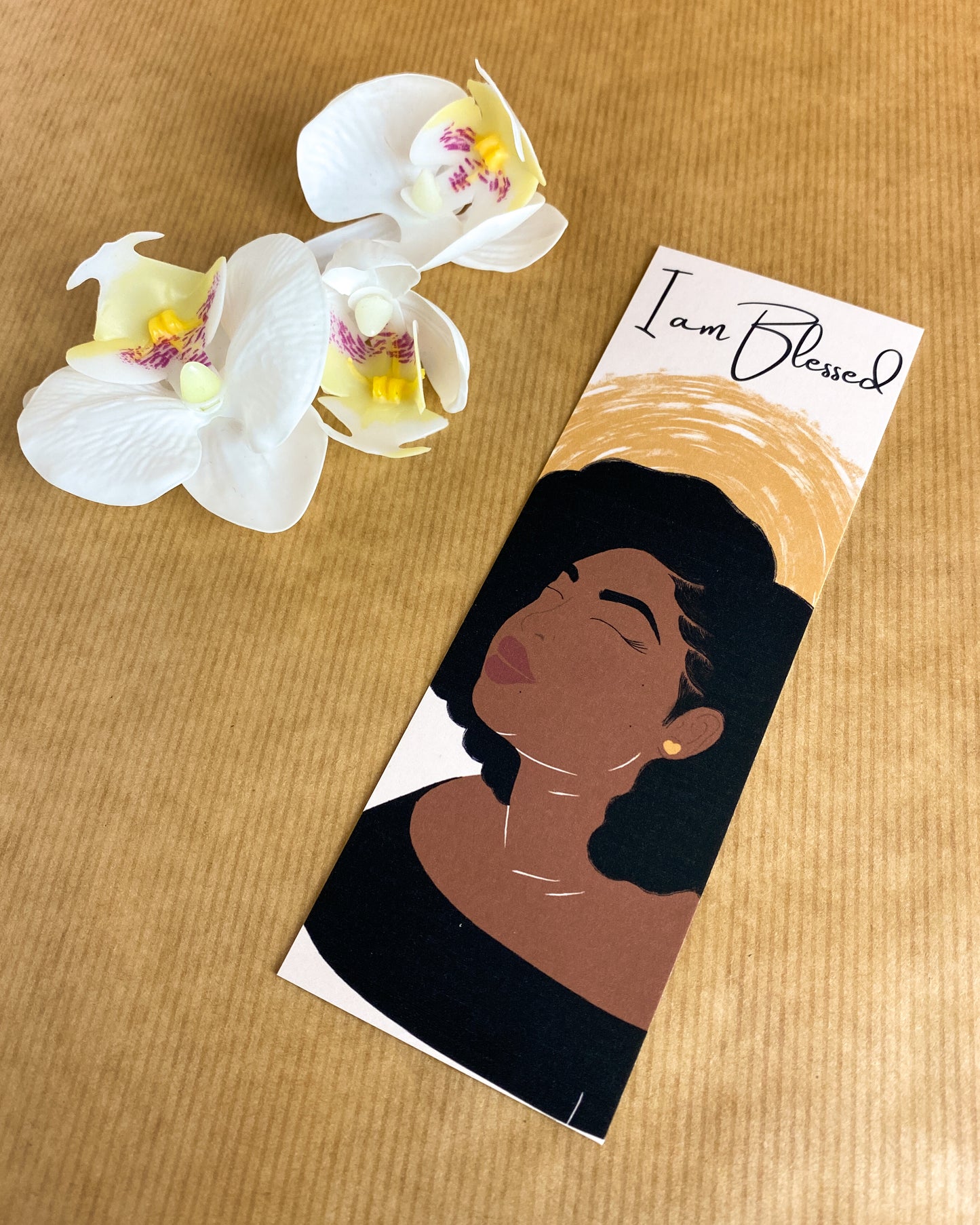 I Am Blessed Black Woman Bookmark